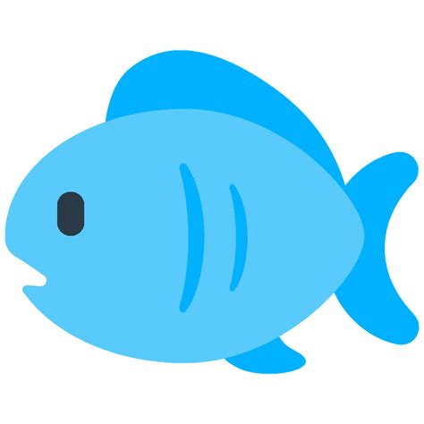 transparent fish emoji.